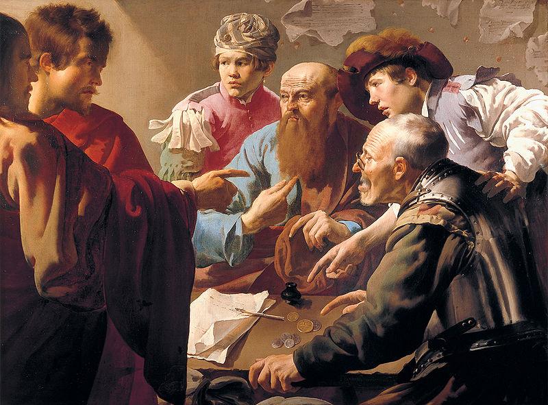 Hendrick ter Brugghen Calling of St. Matthew